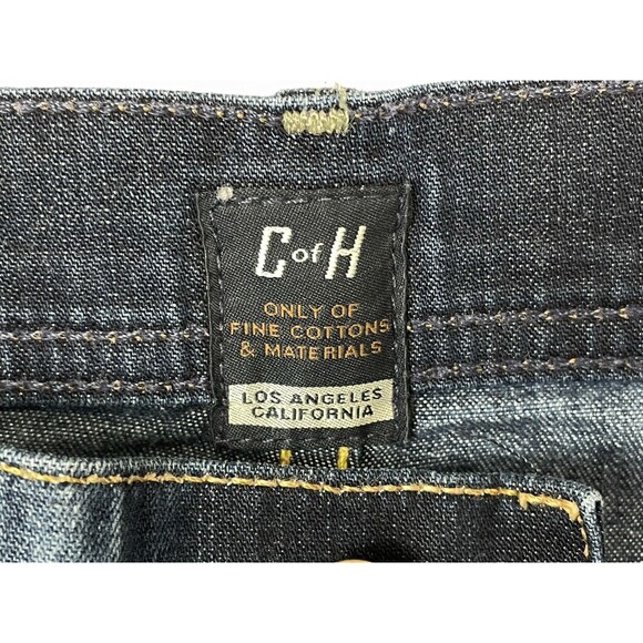 Citizens of Humanity Jeans Womens 30 Blue Dani Cropped Straight Leg Cuffed COH - Picture 8 of 14